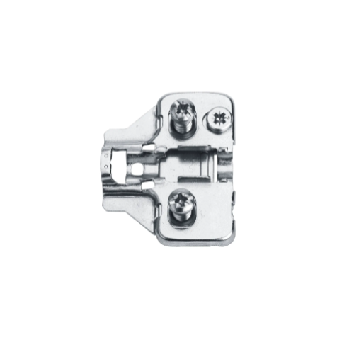 Clip On SC M/Plate 0 cw Euroscrews Cam Adjustable