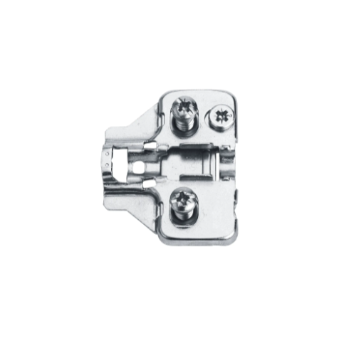 Clip On SC M/Plate 4 cw Euroscrews Cam Adjustable