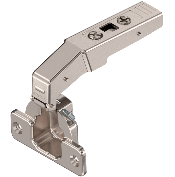 Blum screw on 95 degree blind corner hinge with spring