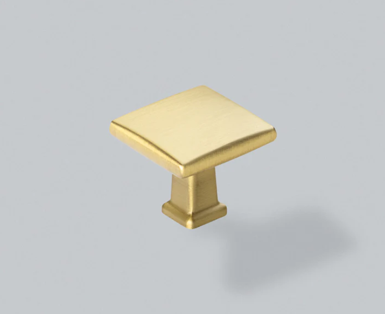 Newport Pull Handle – Brushed Satin Brass
