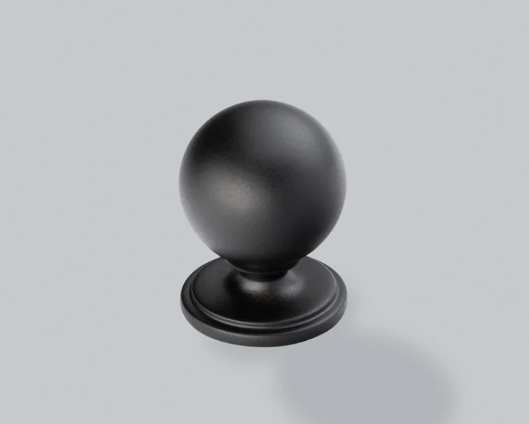 Greenwich Handles – Matt Black