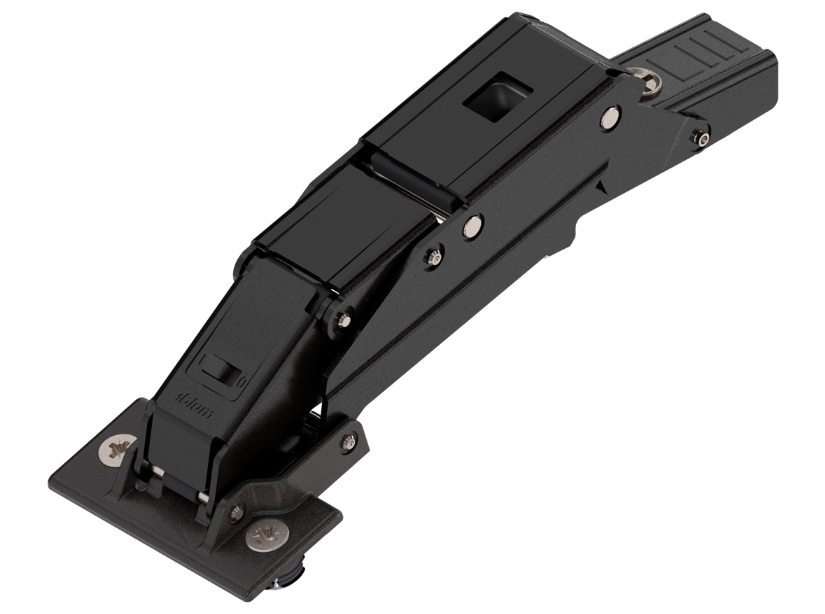 Blum 110° Clip Top Blumotion Hinge for Thin Doors. Expando T Onyx Black.