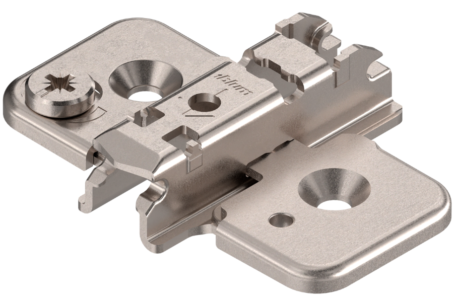 Blum 3mm cam adjustable steel plate for CLIP Top hinges