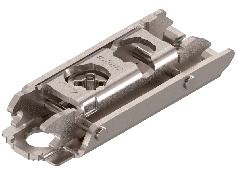 Blum 0mm horizontal cam mounting plate