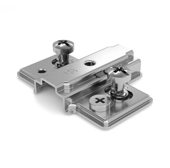 Tenero CamAdjustable H0 Mounting Plate Euro Screws 14mm