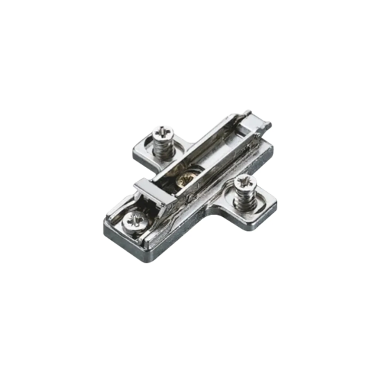Salice 3mm Clip on Plate Depth Adj CW Euroscrews
