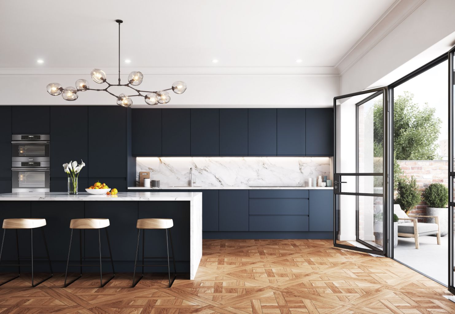 LUCENTE MATT INDIGO