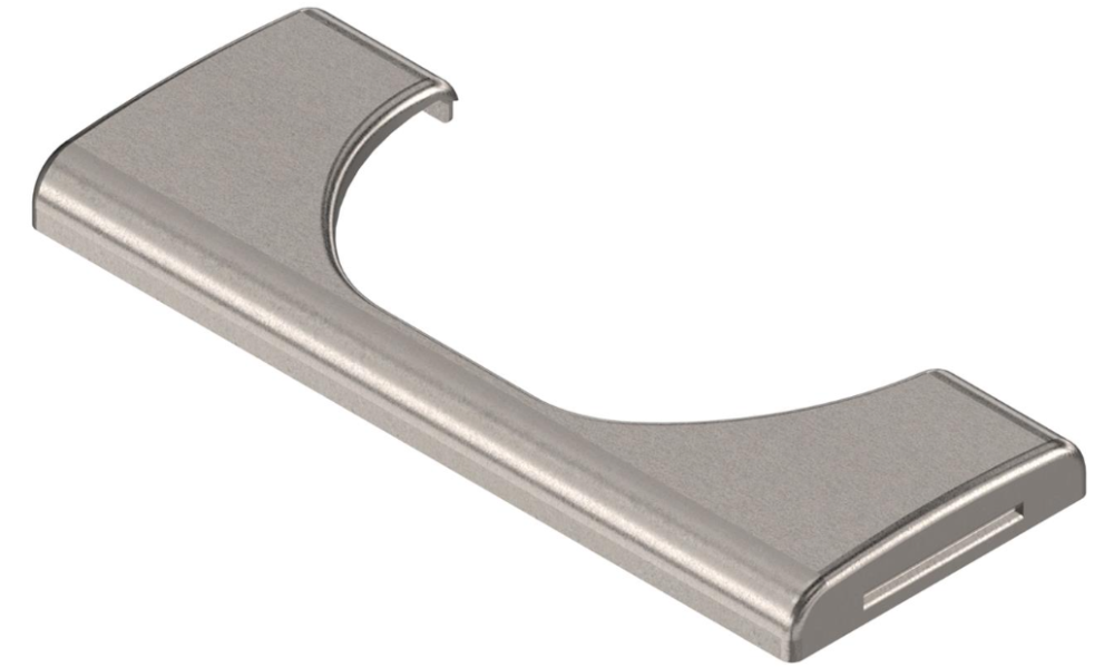 Blum soft close hinge boss cover cap in nickel
