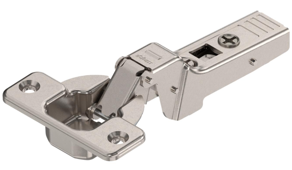 Blum 95° Clip top Thick profile door free swing nickel