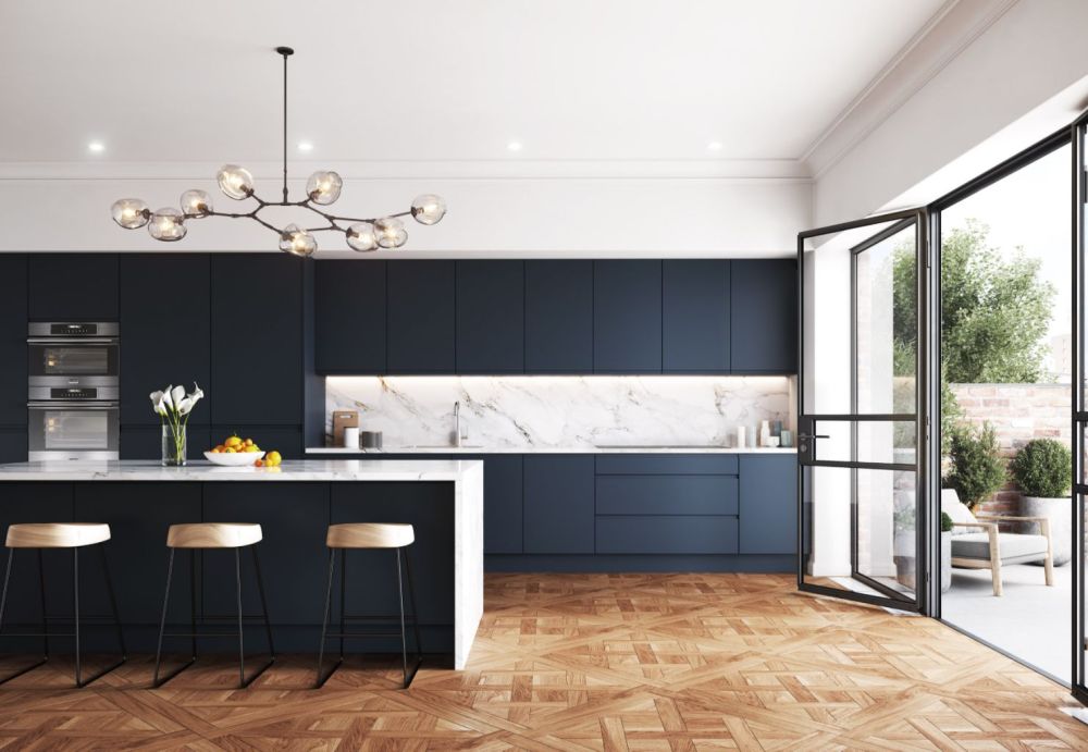 Lucente Matt Indigo