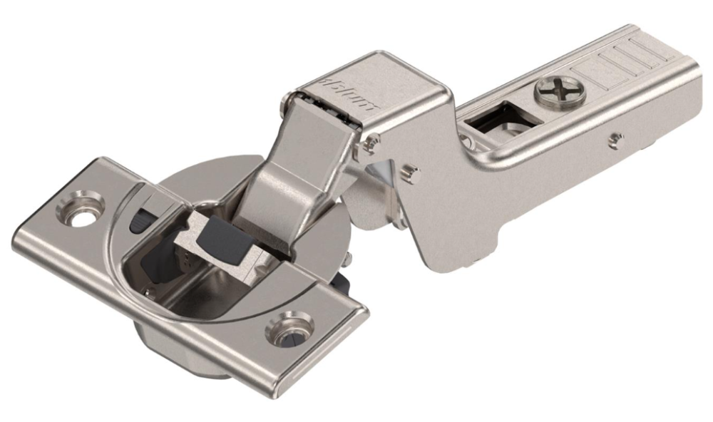 Blum 110° clip top hinge with built in blumotion fully cranked