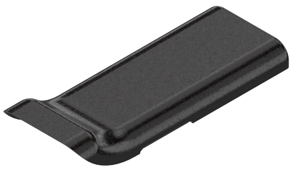 Blum Hinge arm cover cap; Onyx Black