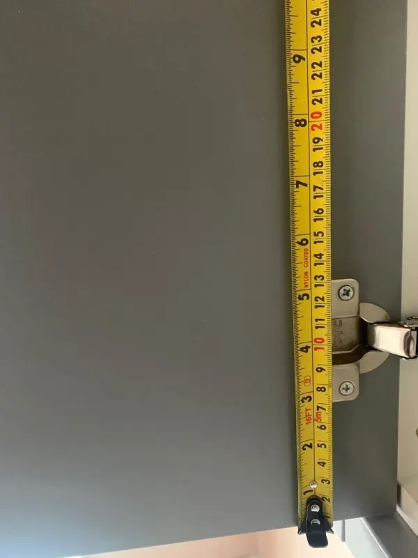 Door measure guide