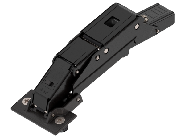 Blum 110° Clip Top Blumotion Hinge for Thin Doors. Expando T Onyx Black.
