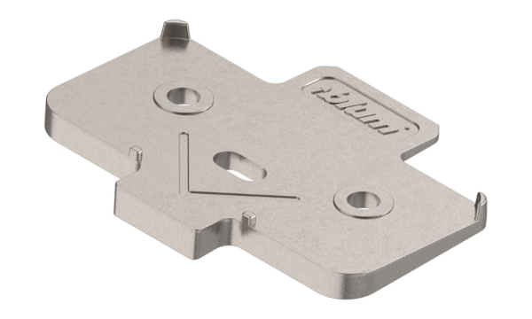 Blum Angled spacer, cruciform, -5°, screw-on version