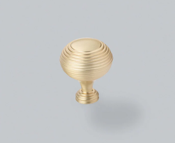 Ilsa Knob - Brushed Satin Brass