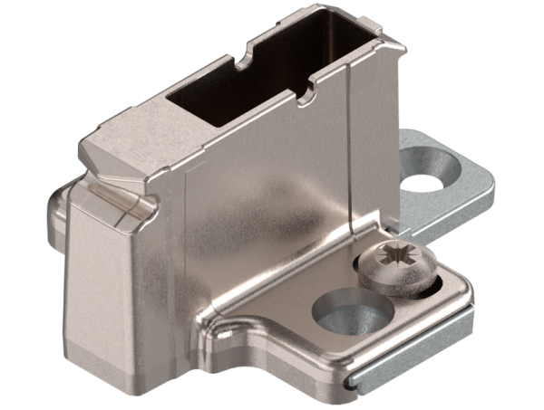 Blum cruciform clip top mounting plate spacing 18mm height 26.5mm