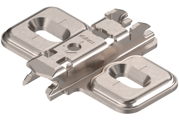 Blum 0mm height adjustable steel plate for CLIP Top hinges