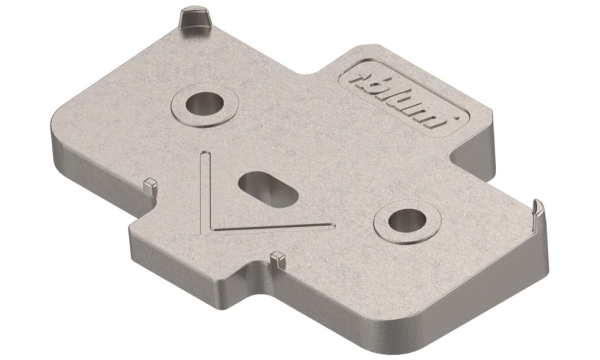 Blum Angled spacer cruciform +5° screw-on version