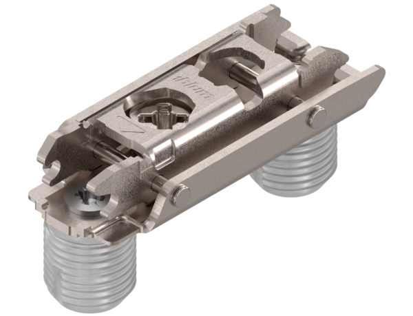 Blum 0mm Steel Horizontal Cam Mounting Plate