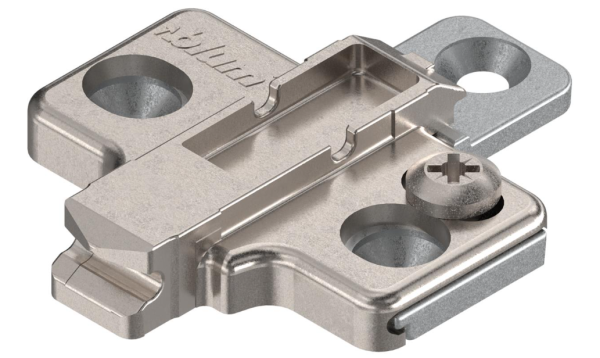 Blum 0mm height adjustable diecast plate for CLIP Top hinges