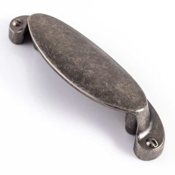 Antique Pewter Cup Handle
